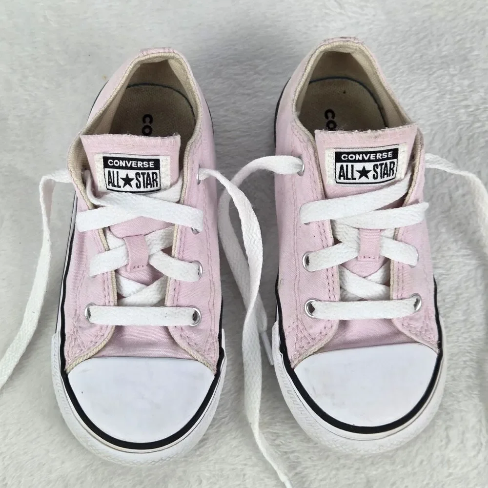 Converse Chuck Taylor All Star Pink Infant Sneakers Size 9 Classic Low Top‎